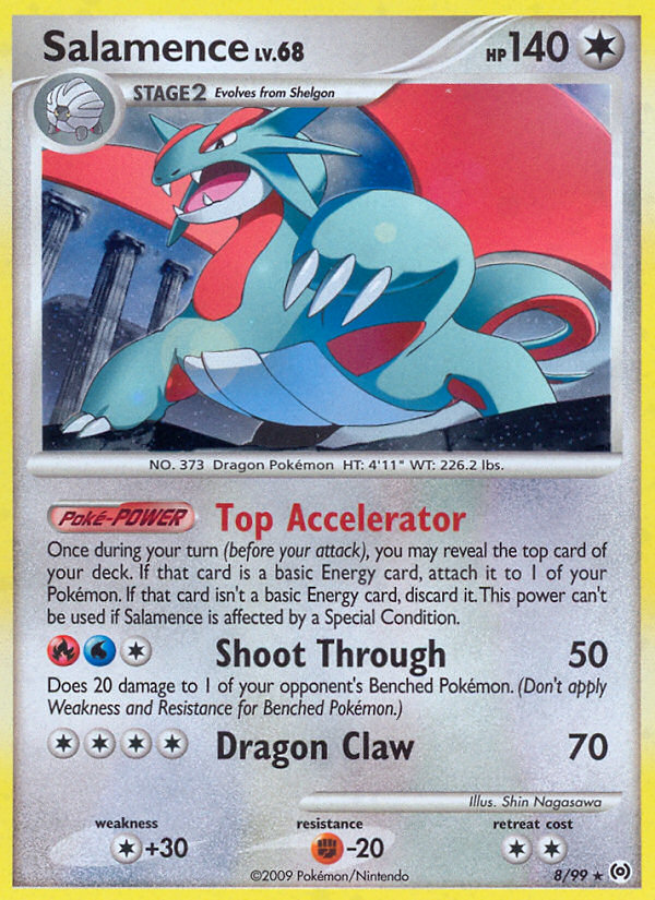 Salamence (8/99) [Platinum: Arceus] | Exor Games Bridgewater