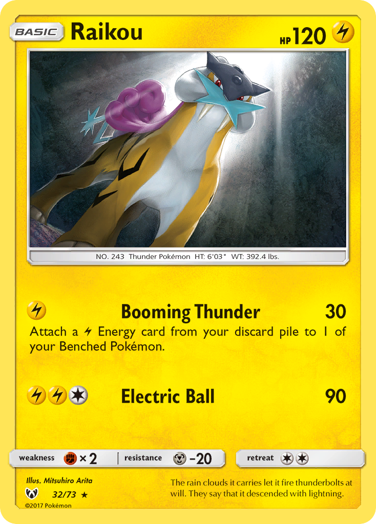 Raikou (32/73) [Sun & Moon: Shining Legends] | Exor Games Bridgewater