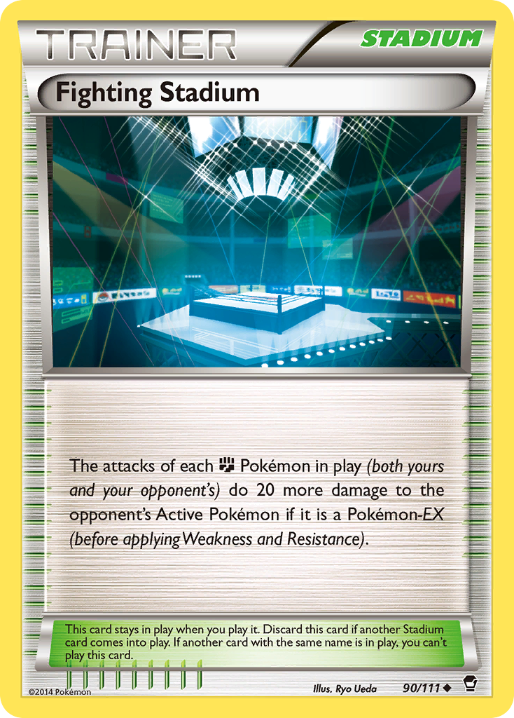 Fighting Stadium (90/111) [XY: Furious Fists] | Exor Games Bridgewater