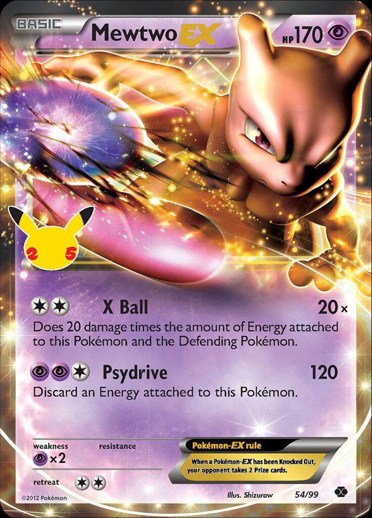 Mewtwo EX (54/99) [Celebrations: 25th Anniversary - Classic Collection] | Exor Games Bridgewater