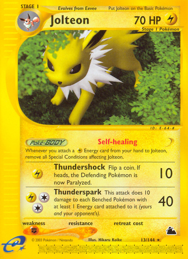 Jolteon (13/144) [Skyridge] | Exor Games Bridgewater