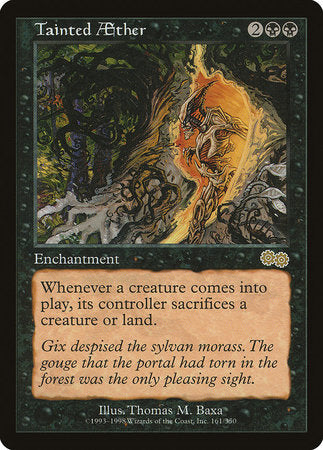 Tainted Aether [Urza's Saga] | Exor Games Bridgewater