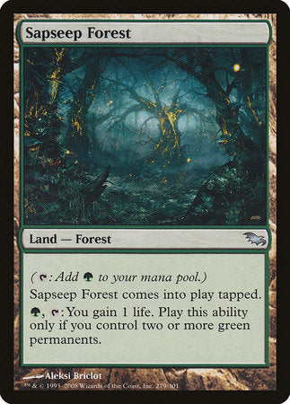 Sapseep Forest [Shadowmoor] | Exor Games Bridgewater