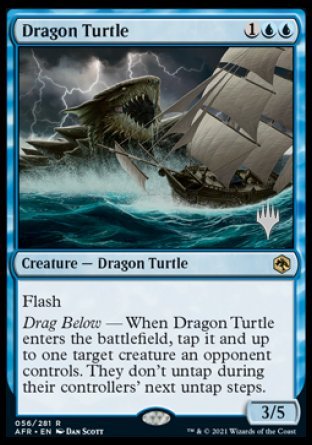 Dragon Turtle (Promo Pack) [Dungeons & Dragons: Adventures in the Forgotten Realms Promos] | Exor Games Bridgewater