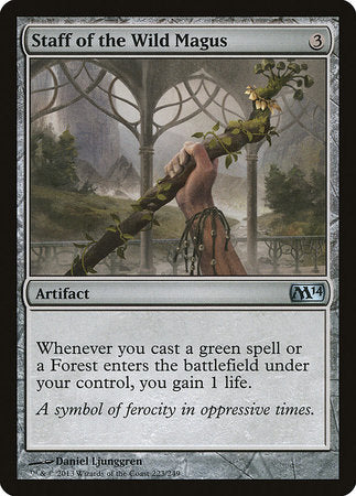 Staff of the Wild Magus [Magic 2014] | Exor Games Bridgewater