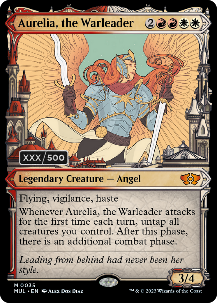 Aurelia, the Warleader (Serialized) [Multiverse Legends] | Exor Games Bridgewater