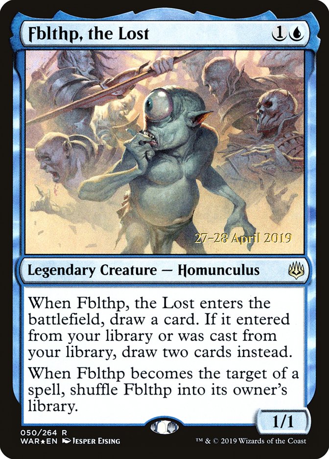 Fblthp, the Lost  [War of the Spark Prerelease Promos] | Exor Games Bridgewater