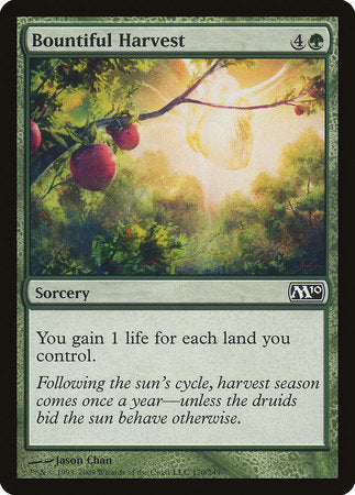 Bountiful Harvest [Magic 2010] | Exor Games Bridgewater