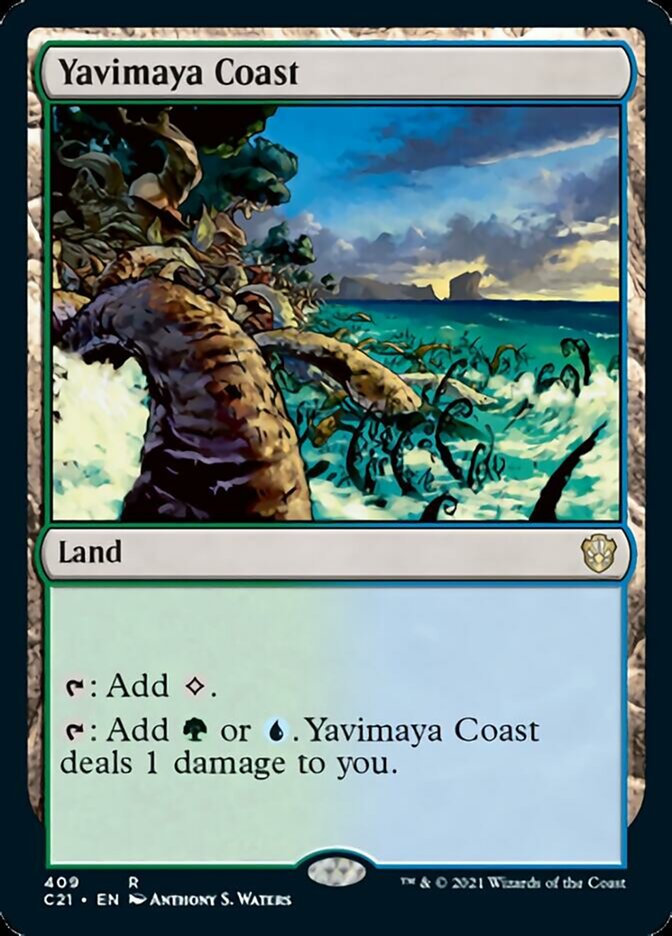 Yavimaya Coast [Commander 2021] | Exor Games Bridgewater