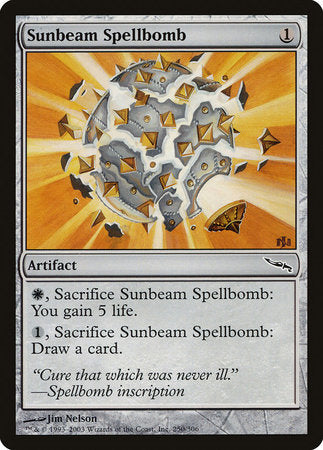 Sunbeam Spellbomb [Mirrodin] | Exor Games Bridgewater