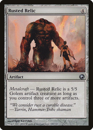 Rusted Relic [Scars of Mirrodin] | Exor Games Bridgewater