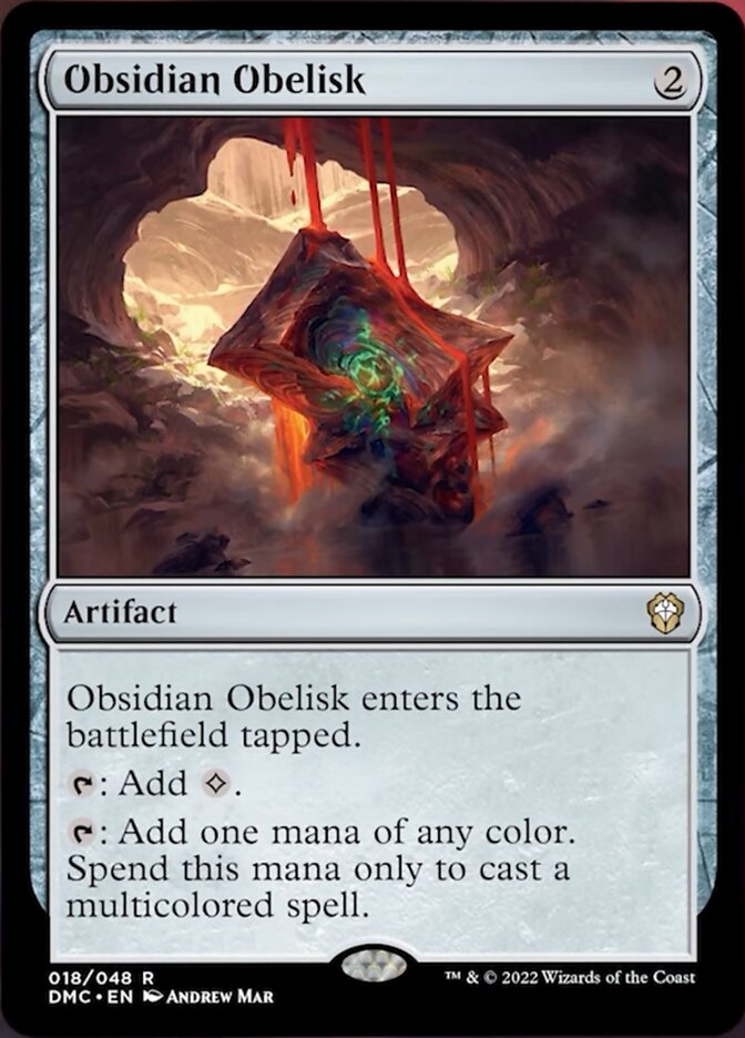 Obsidian Obelisk [Dominaria United Commander] | Exor Games Bridgewater