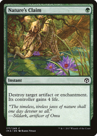 Nature's Claim [Iconic Masters] | Exor Games Bridgewater