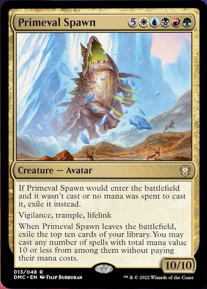 Primeval Spawn [Dominaria United Commander] | Exor Games Bridgewater