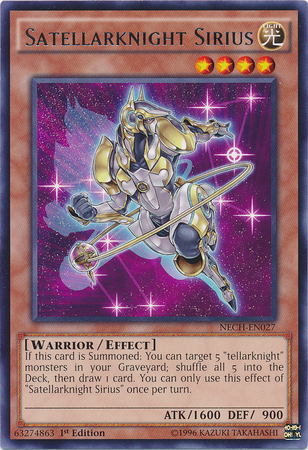Satellarknight Sirius [NECH-EN027] Rare | Exor Games Bridgewater