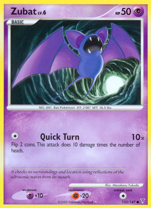 Zubat (133/147) [Platinum: Supreme Victors] | Exor Games Bridgewater