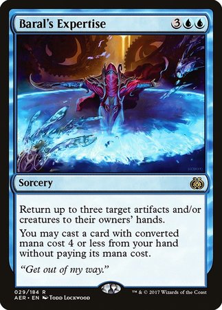 Baral's Expertise [Aether Revolt] | Exor Games Bridgewater