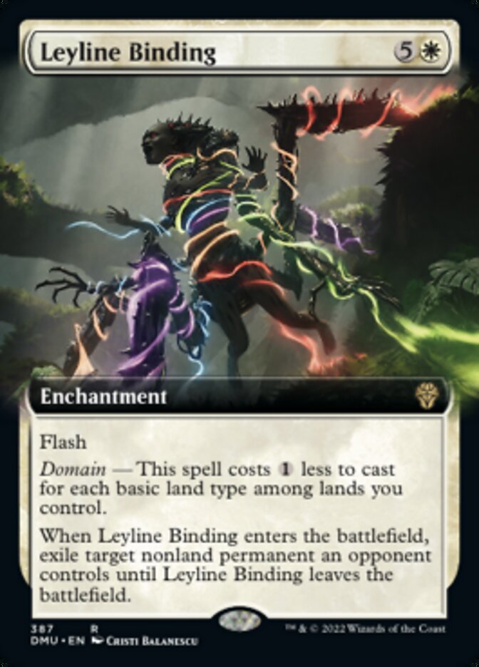 Leyline Binding (Extended Art) [Dominaria United] | Exor Games Bridgewater