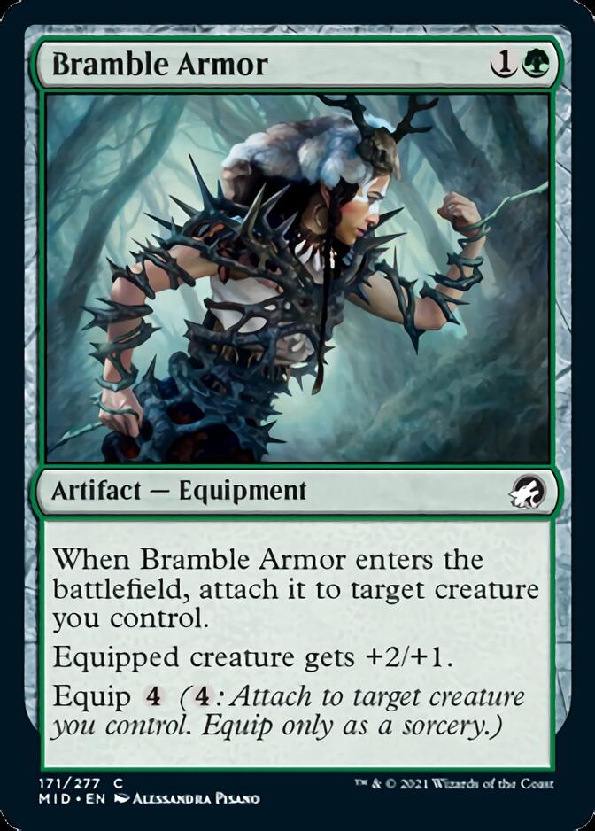 Bramble Armor [Innistrad: Midnight Hunt] | Exor Games Bridgewater