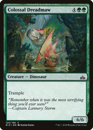 Colossal Dreadmaw [Rivals of Ixalan] | Exor Games Bridgewater