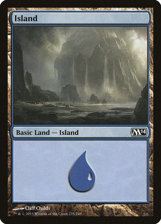 Island (235) [Magic 2014] | Exor Games Bridgewater