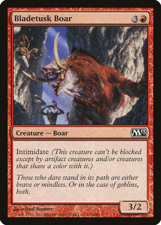 Bladetusk Boar [Magic 2013] | Exor Games Bridgewater