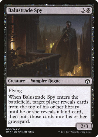 Balustrade Spy [Iconic Masters] | Exor Games Bridgewater