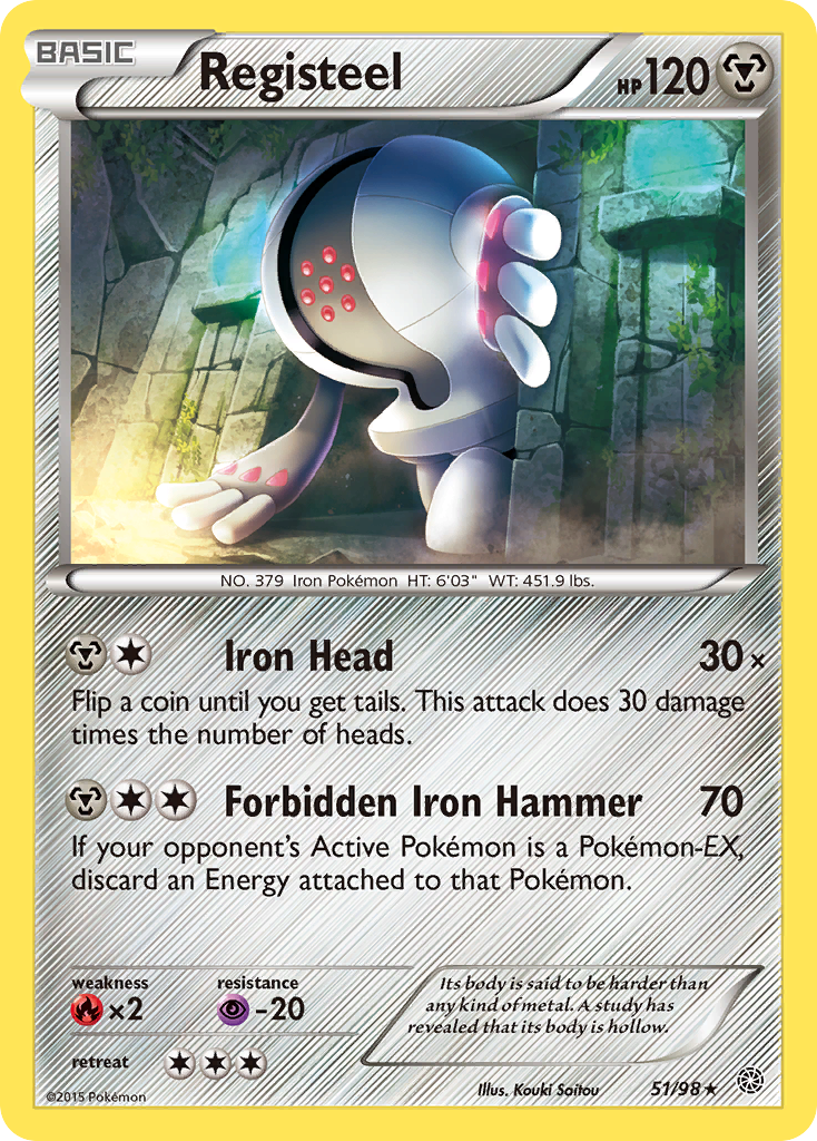 Registeel (51/98) [XY: Ancient Origins] | Exor Games Bridgewater