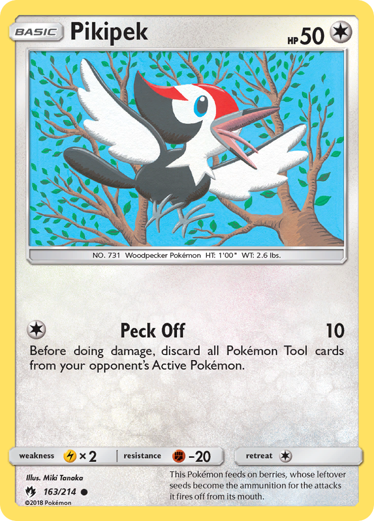 Pikipek (163/214) [Sun & Moon: Lost Thunder] | Exor Games Bridgewater