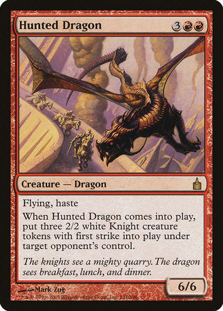 Hunted Dragon [Ravnica: City of Guilds] | Exor Games Bridgewater