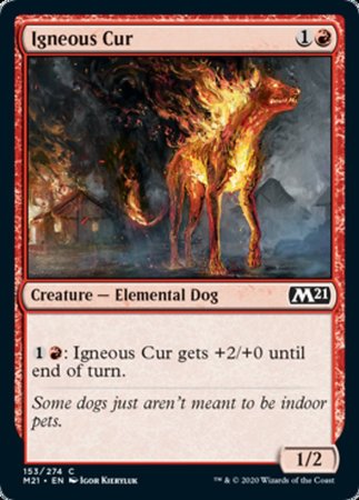 Igneous Cur [Core Set 2021] | Exor Games Bridgewater