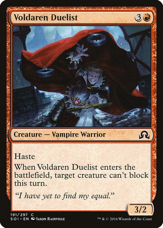 Voldaren Duelist [Shadows over Innistrad] | Exor Games Bridgewater