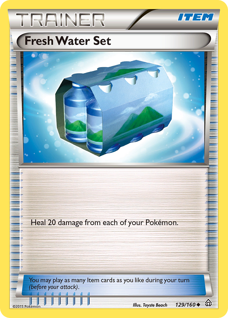 Fresh Water Set (129/160) [XY: Primal Clash] | Exor Games Bridgewater