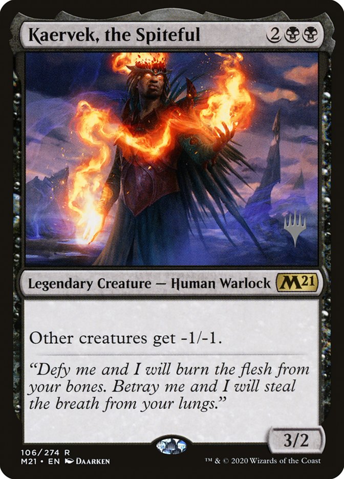 Kaervek, the Spiteful (Promo Pack) [Core Set 2021 Promos] | Exor Games Bridgewater