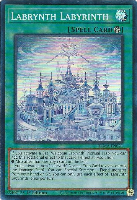 Labrynth Labyrinth [TAMA-EN021] Super Rare | Exor Games Bridgewater