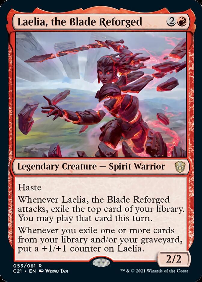 Laelia, the Blade Reforged [Commander 2021] | Exor Games Bridgewater