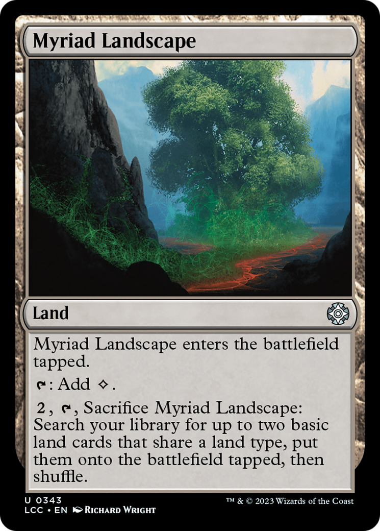 Myriad Landscape [The Lost Caverns of Ixalan Commander] | Exor Games Bridgewater