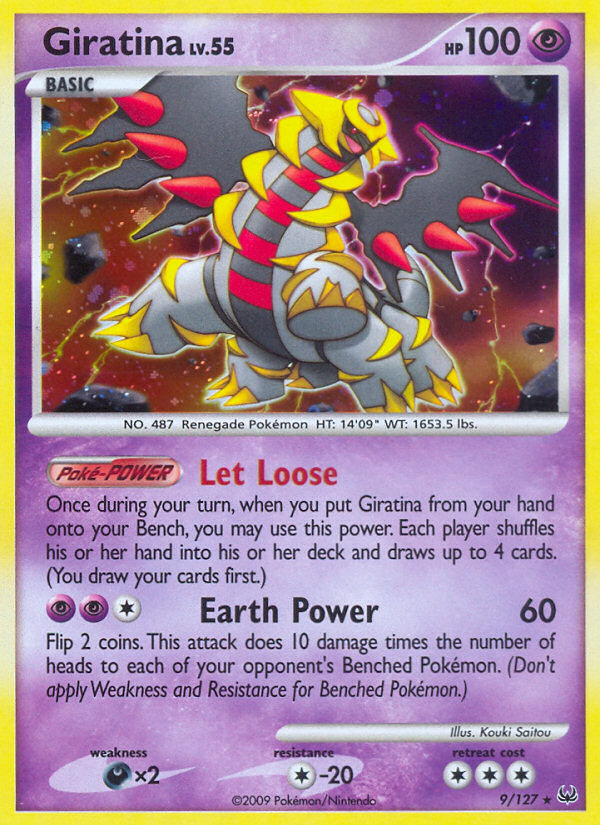 Giratina (9/127) [Platinum: Base Set] | Exor Games Bridgewater