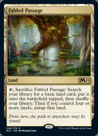 Fabled Passage [Core Set 2021] | Exor Games Bridgewater