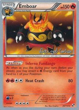 Emboar (20/114) (Twinboar - David Cohen) [World Championships 2011] | Exor Games Bridgewater