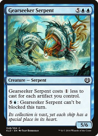 Gearseeker Serpent [Kaladesh] | Exor Games Bridgewater