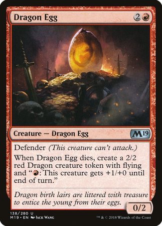 Dragon Egg [Core Set 2019] | Exor Games Bridgewater