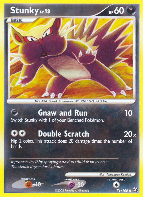 Stunky (76/100) [Diamond & Pearl: Stormfront] | Exor Games Bridgewater