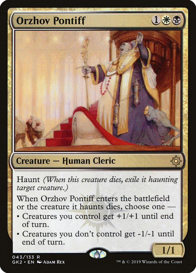 Orzhov Pontiff [Ravnica Allegiance Guild Kit] | Exor Games Bridgewater