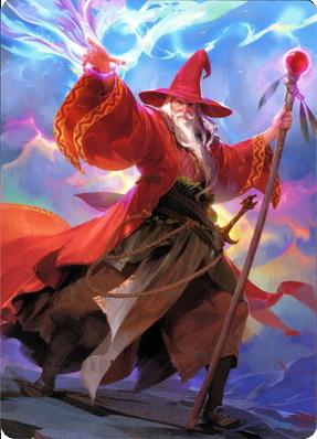 Elminster Art Card (36) [Commander Legends: Battle for Baldur's Gate Art Series] | Exor Games Bridgewater
