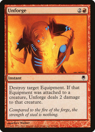 Unforge [Darksteel] | Exor Games Bridgewater