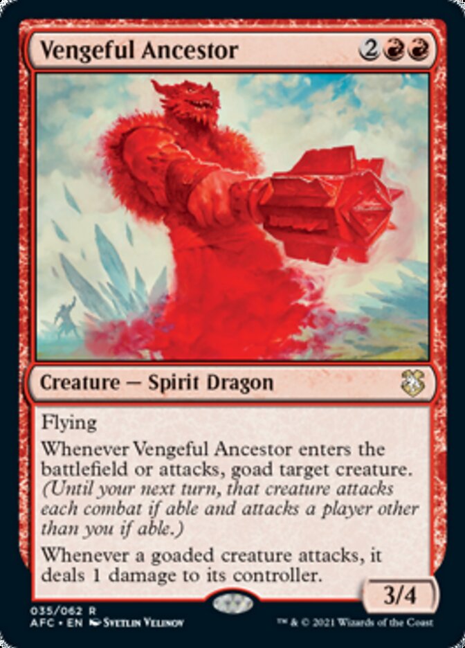 Vengeful Ancestor [Dungeons & Dragons: Adventures in the Forgotten Realms Commander] | Exor Games Bridgewater