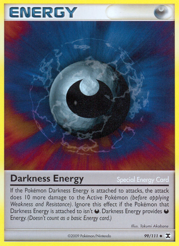 Darkness Energy (99/111) [Platinum: Rising Rivals] | Exor Games Bridgewater