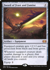 Sword of Feast and Famine [Double Masters] | Exor Games Bridgewater