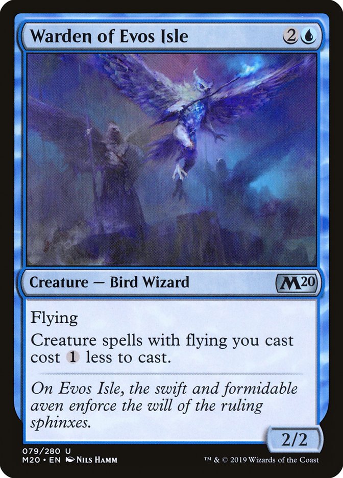 Warden of Evos Isle [Core Set 2020] | Exor Games Bridgewater